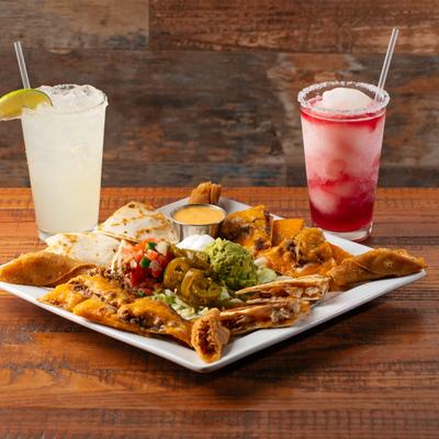 Fajita beef nachos, Los Compadres Cantina, Tex Mex, Roanoke, Texas.