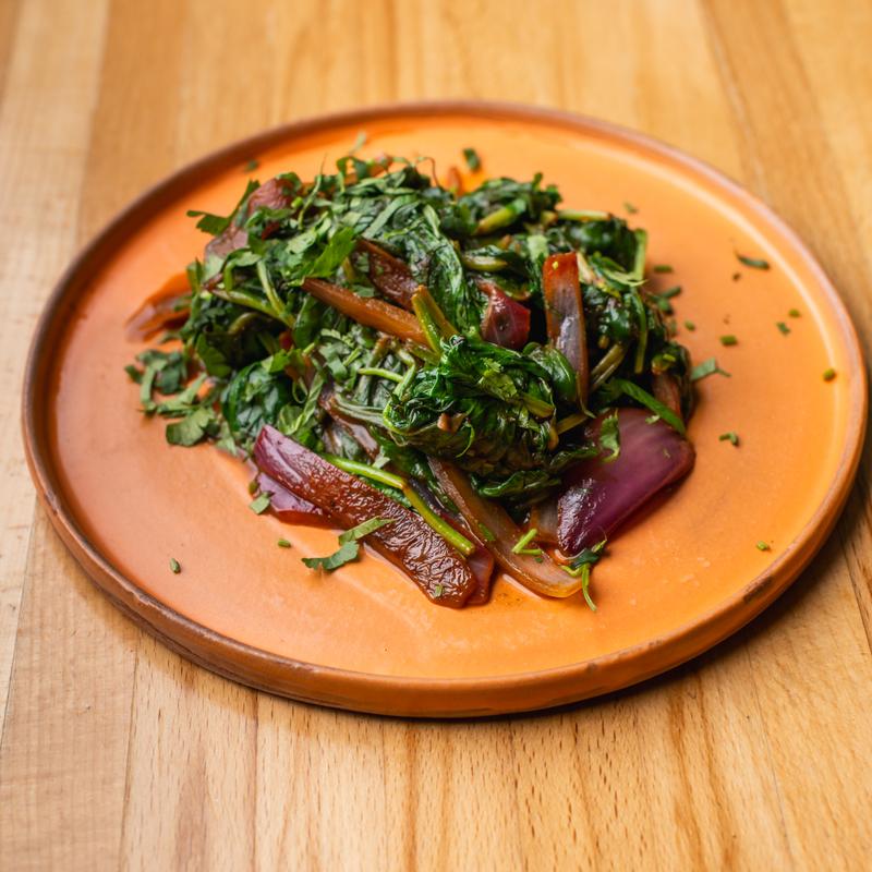 Garlic Spinach (V) photo