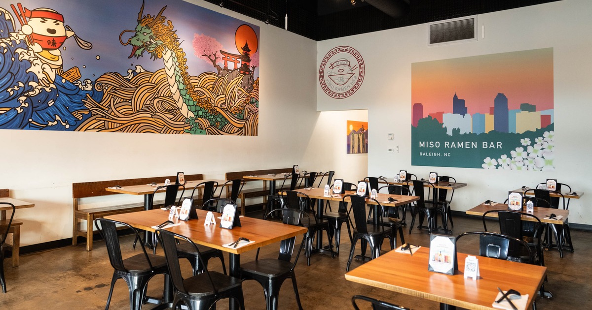 Interior dining area