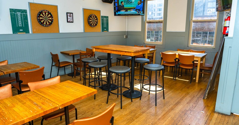 Interior seating area