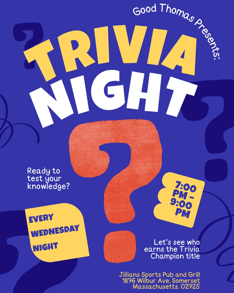 Good Thomas Presents: Wednesday Night Trivia event photo