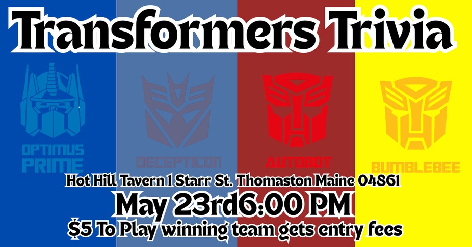 Transformer Trivia event photo