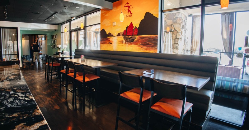 Interior dining area