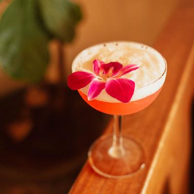 The Pink Nimbus cocktail