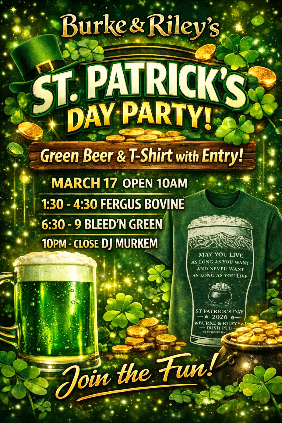 St. Patty's event photo