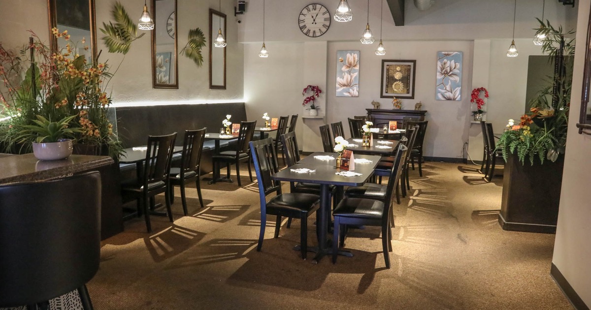 Interior seating area ready for guests