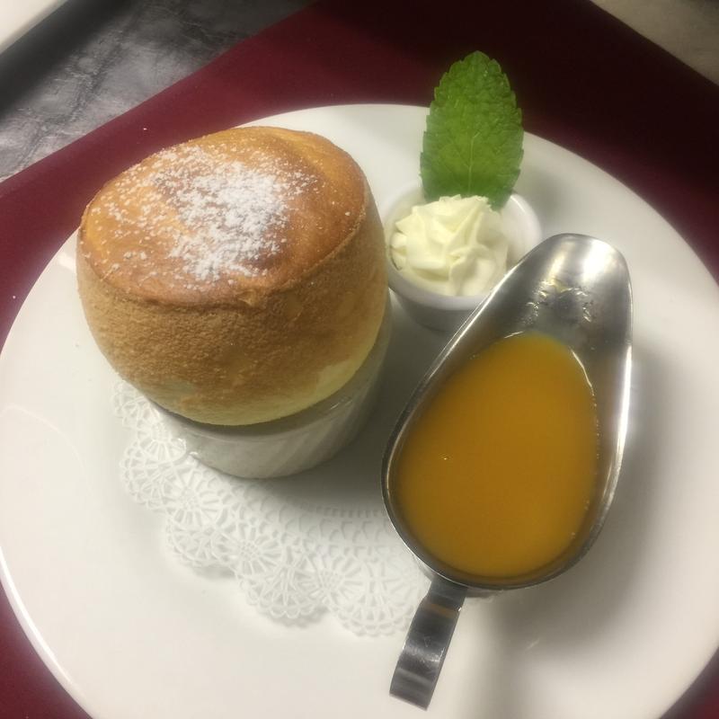 menu item 34 of 36, Grand Marnier Soufflé