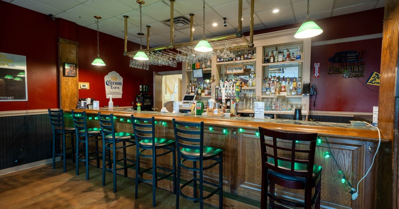 Interior bar area