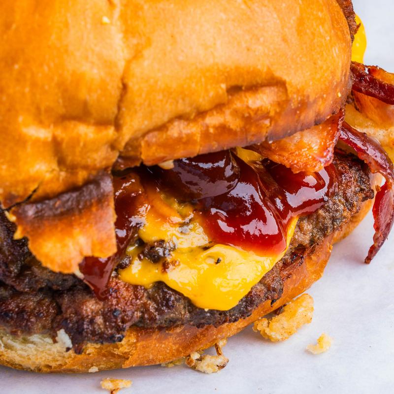 menu item 3 of 12, BBQ Bacon Smash Burger