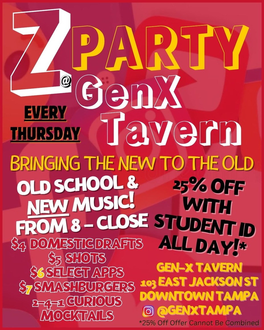 Z Party Every Thursday event photo