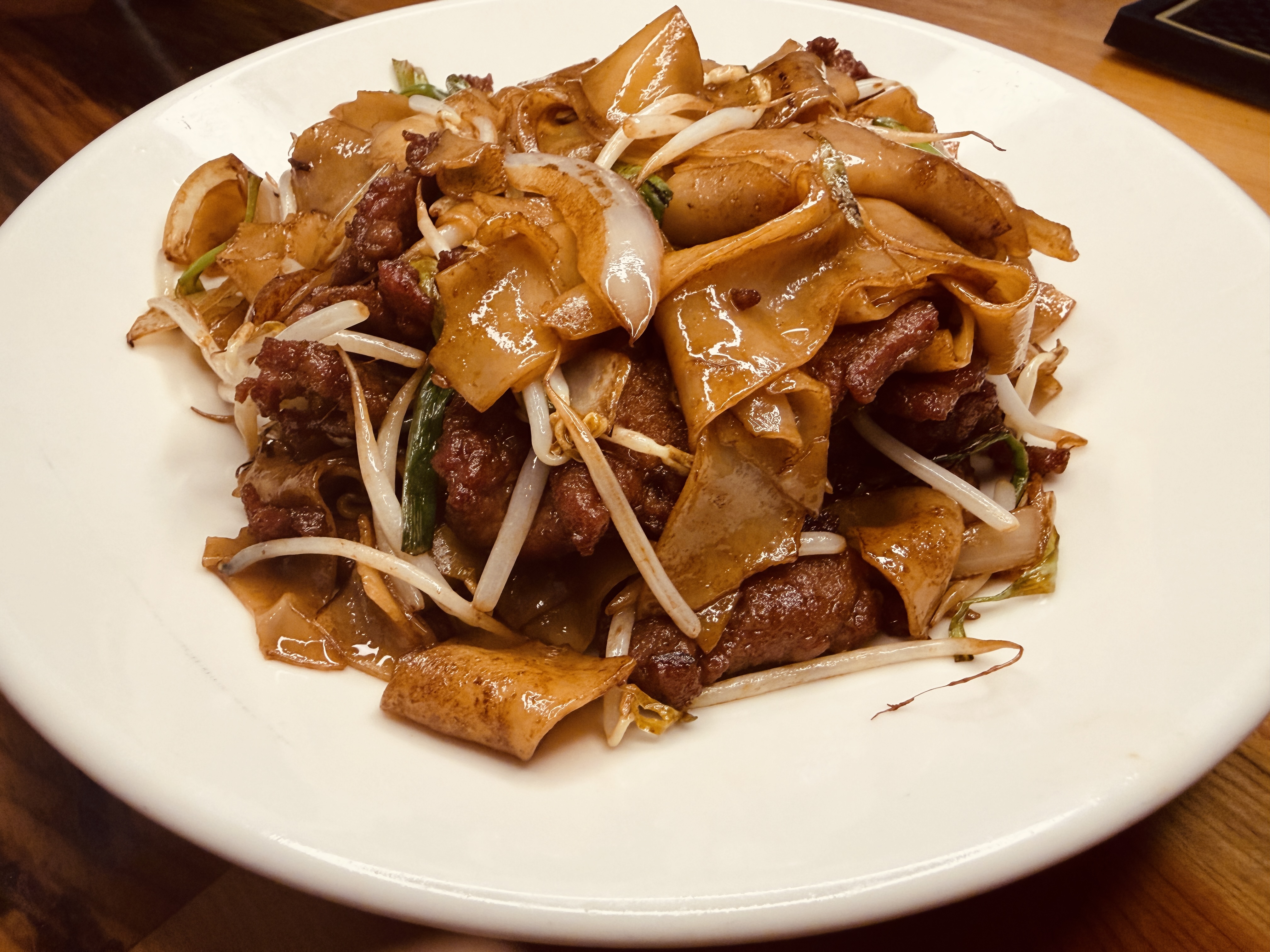 Various served dishes