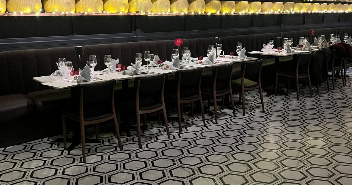 Main Dining Area Cheese Wall