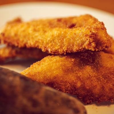 Fried Lake Erie perch