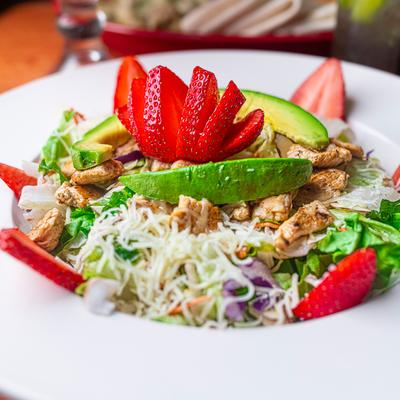 Strawberry Fields Forever salad.