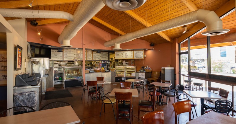 Interior, diner area