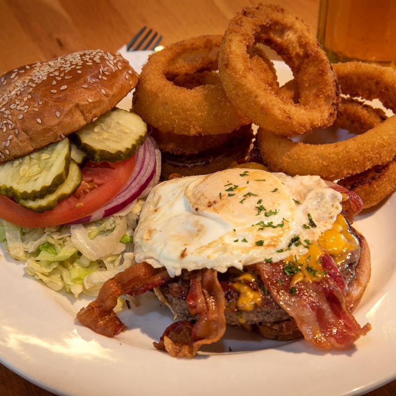 Order MORNING BURGER food online from Gilbert's Lodge store, Saint Clair Shores on bringmethat.com