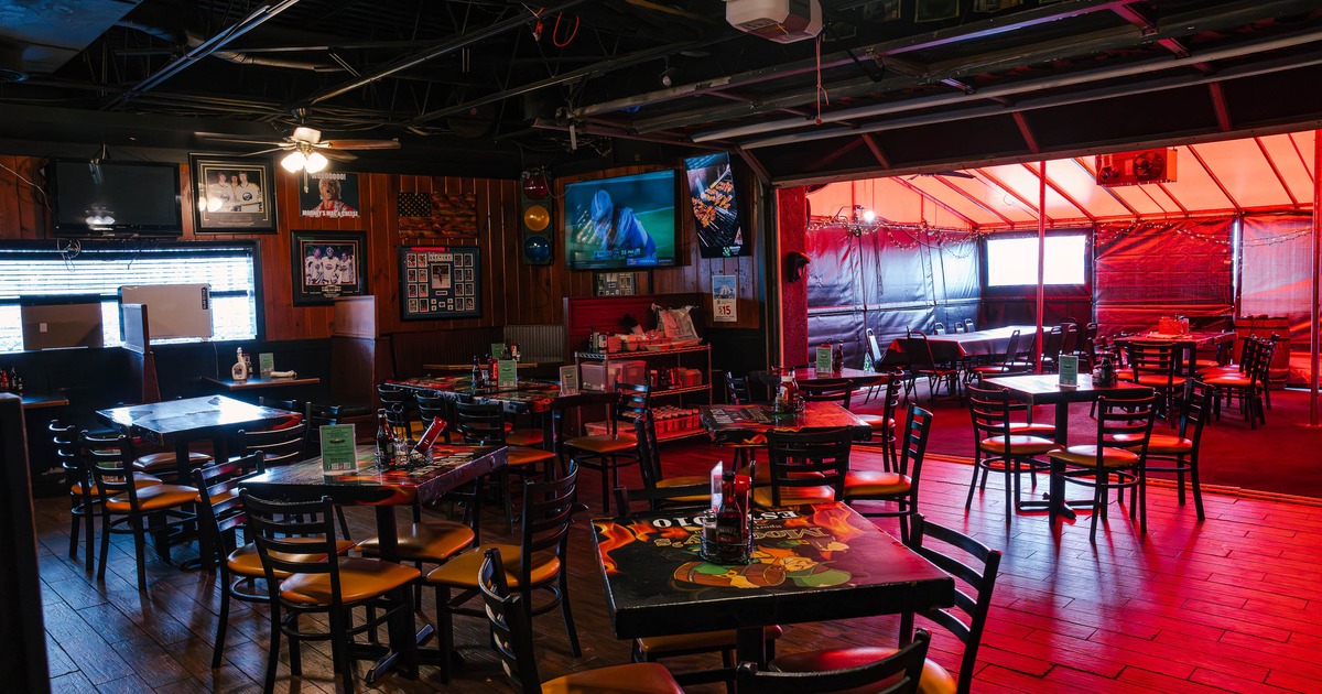 Interior, main dining area