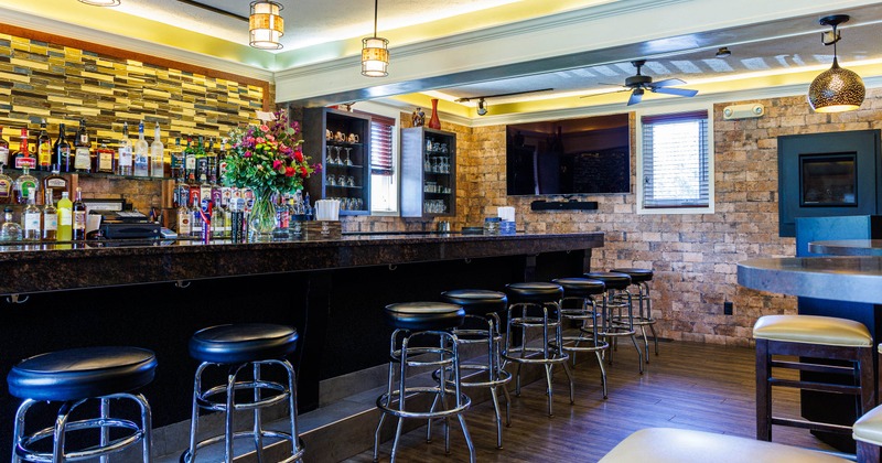 Interior, bar area