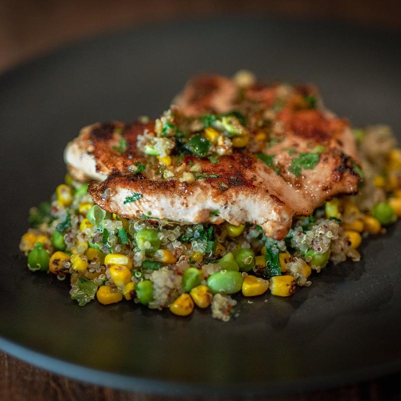 Grilled Chicken Breast & Quinoa (GF) photo