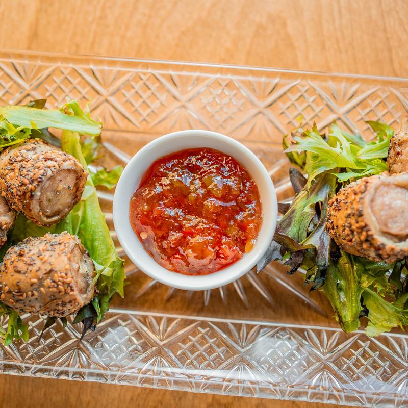 Fancy Pigs in a Blanket photo