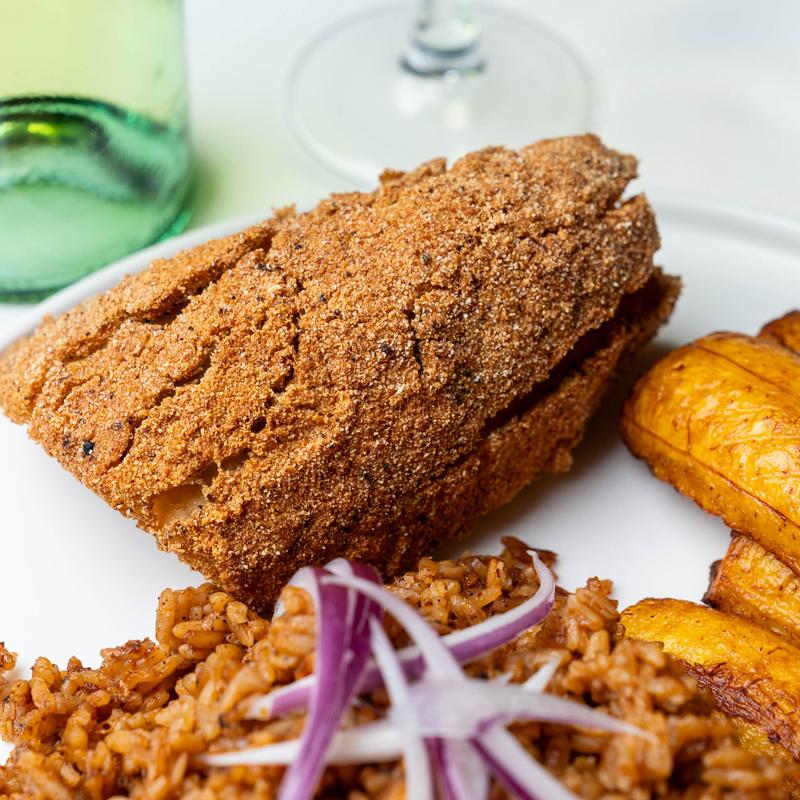 African Spicy Filet Snapper Deep photo