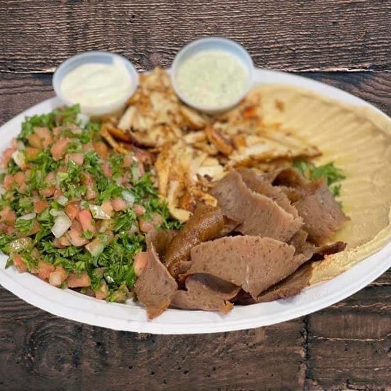Combination Gyro & Chicken Platter photo