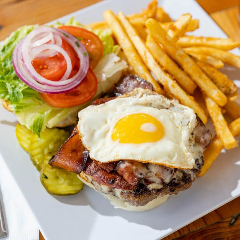 E-I-E-I-O Burger photo