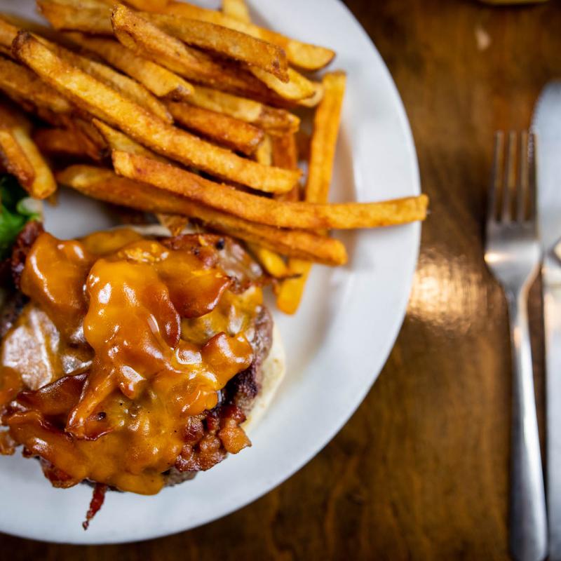 Mushroom-Swiss Burger photo