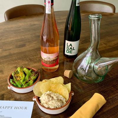 Served food and drinks.