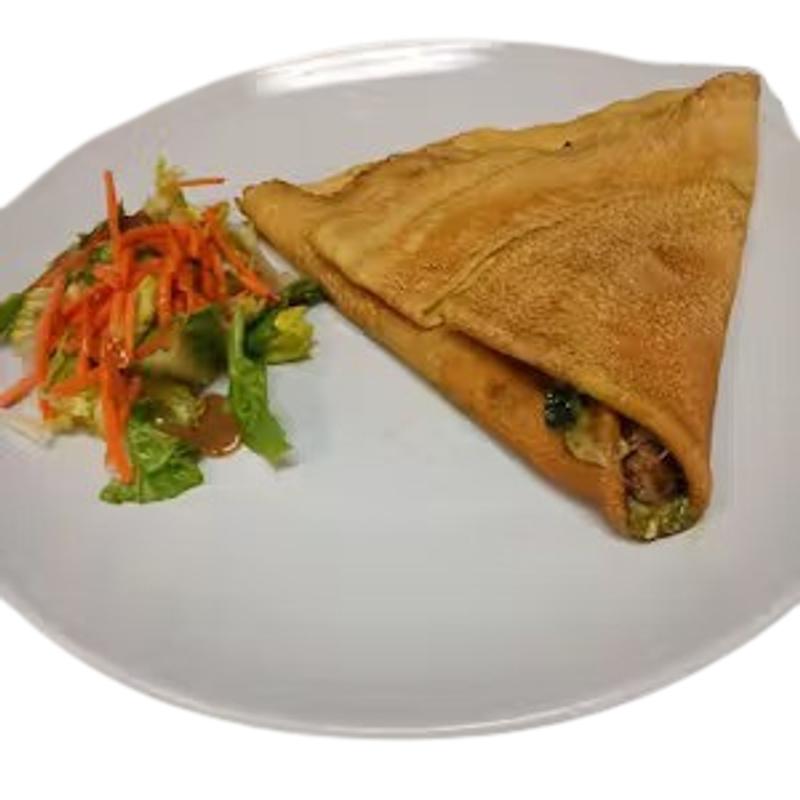 menu item 72 of 138, Crepe- Turkey & Pesto