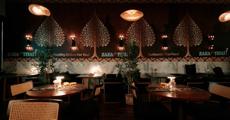 Interior seating area