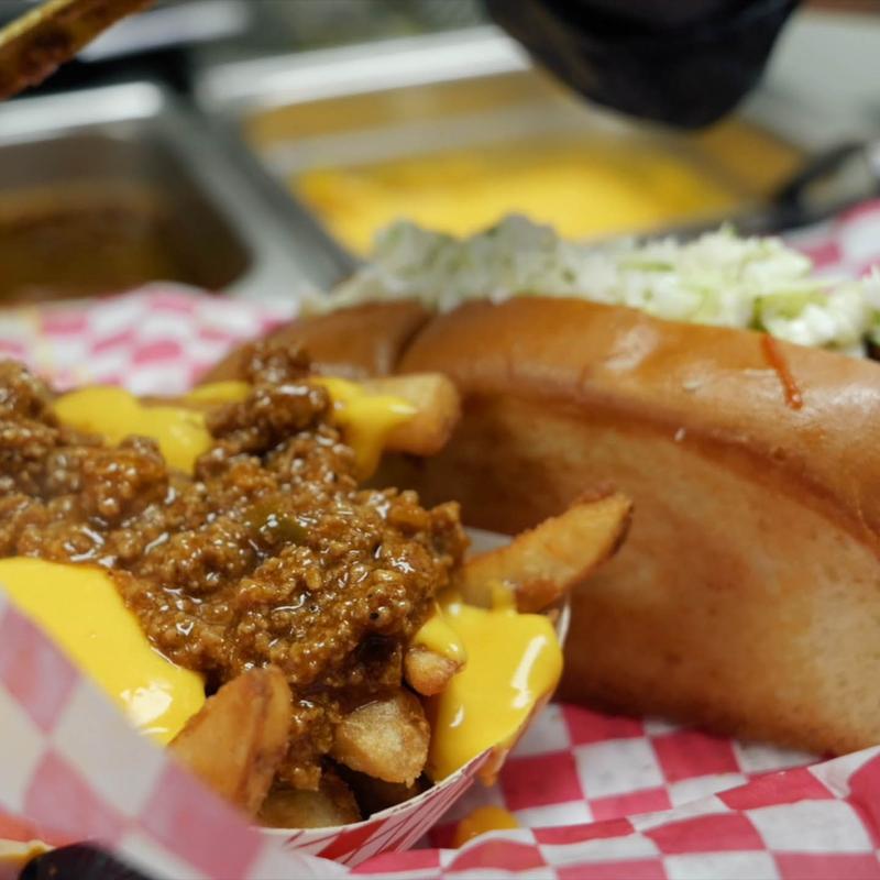 menu item 8 of 11, Chili Cheese Fries