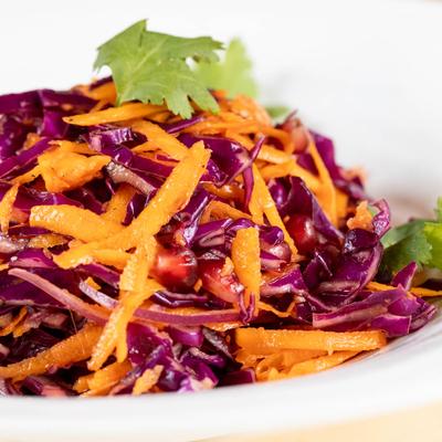 Harvest Salad, side view.