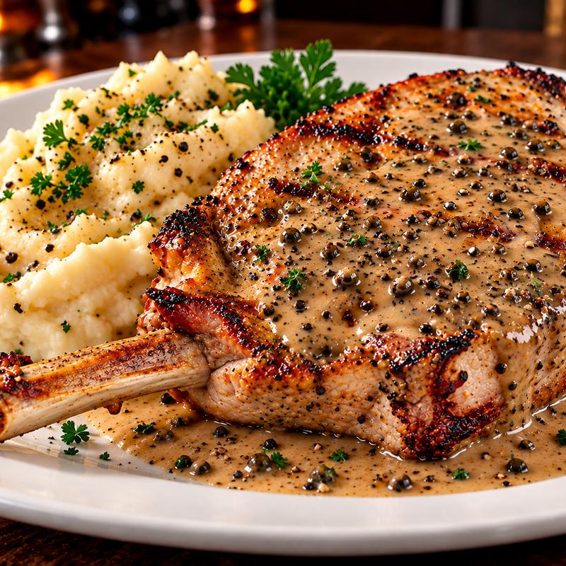 Frenched Ranch Pork Chop photo