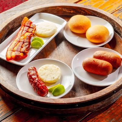 The mixed platter.