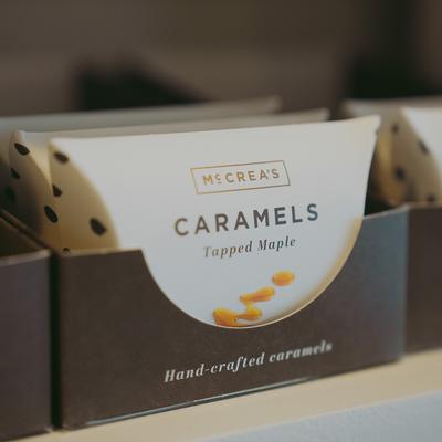 The restaurant's packed caramels.