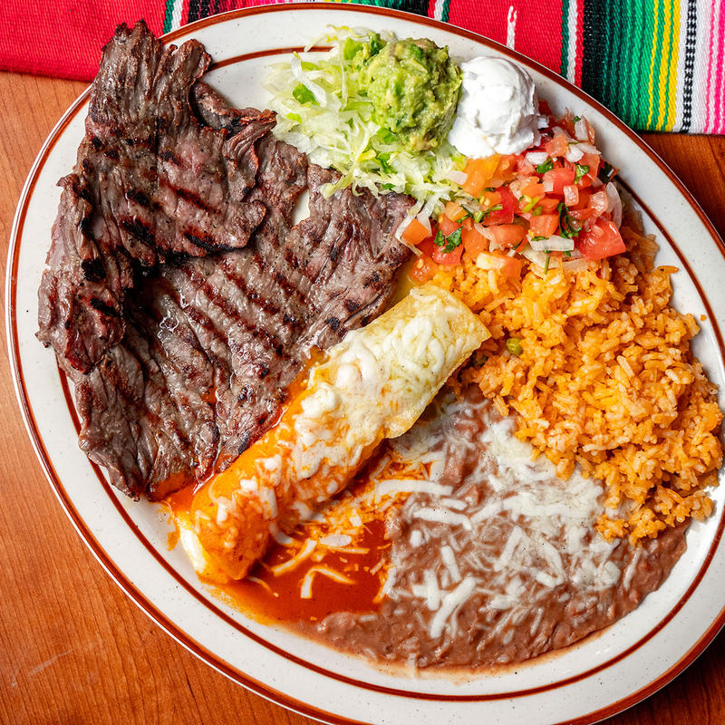 Carne Asada Y Enchilada photo