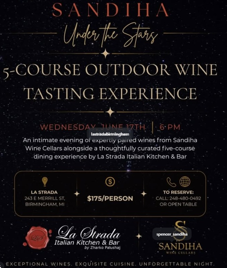 Wine Dinner Tasting event photo