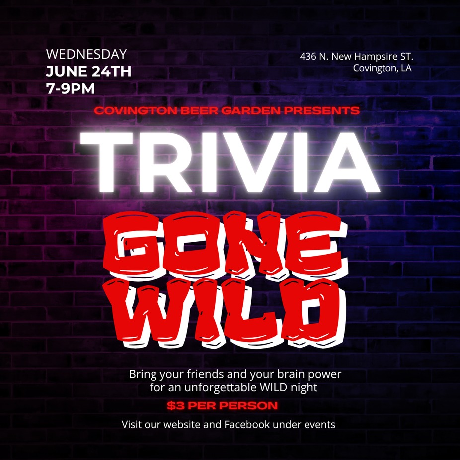 Trivia Gone Wild event photo