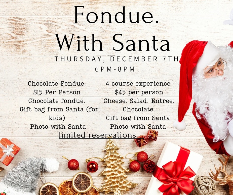 Fondue with Santa event photo