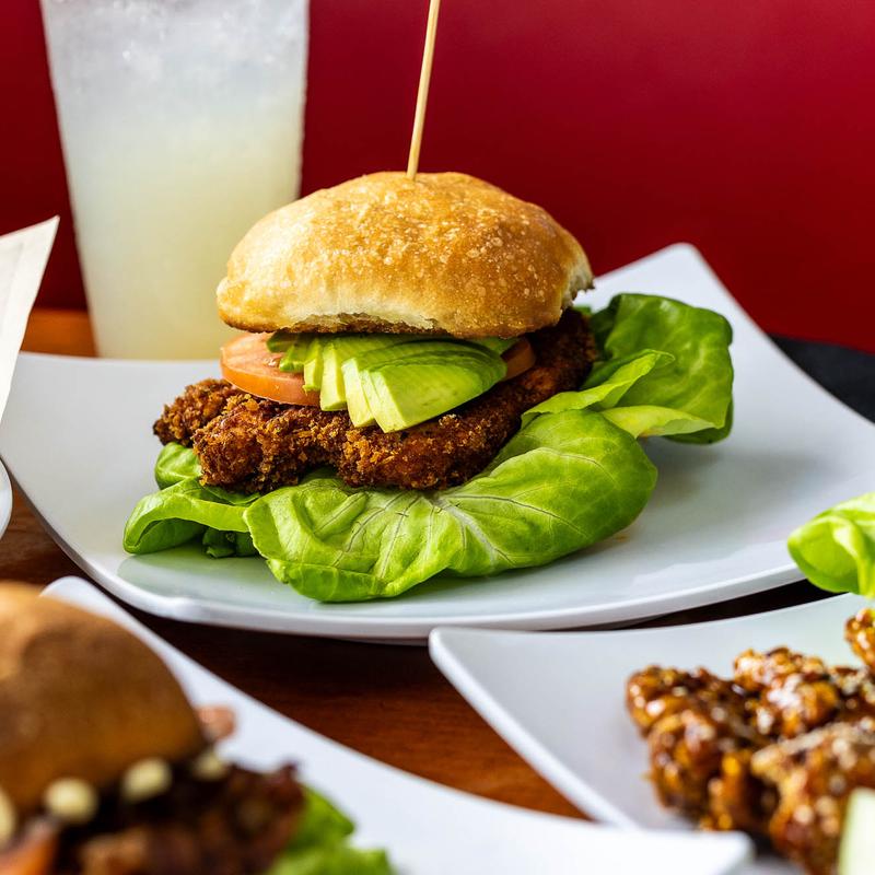 Fried Chicken and Avocado photo