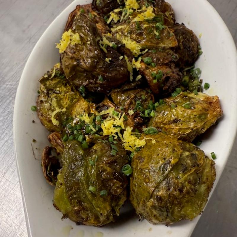 Lemon Roasted Brussel Sprouts photo