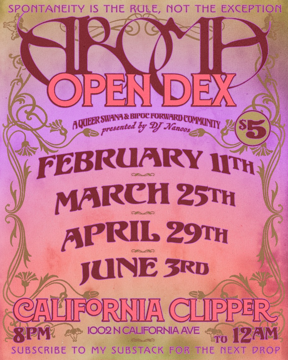 Open Dex With DJ Nanoos event photo