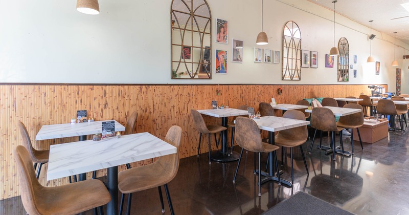Interior, main dining area