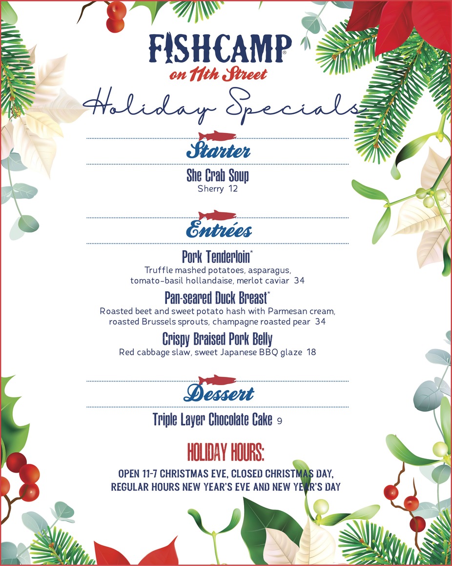 Fishcamp's Holiday Menu event photo