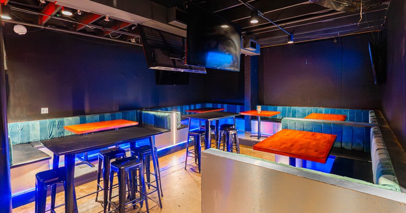 Interior seating area