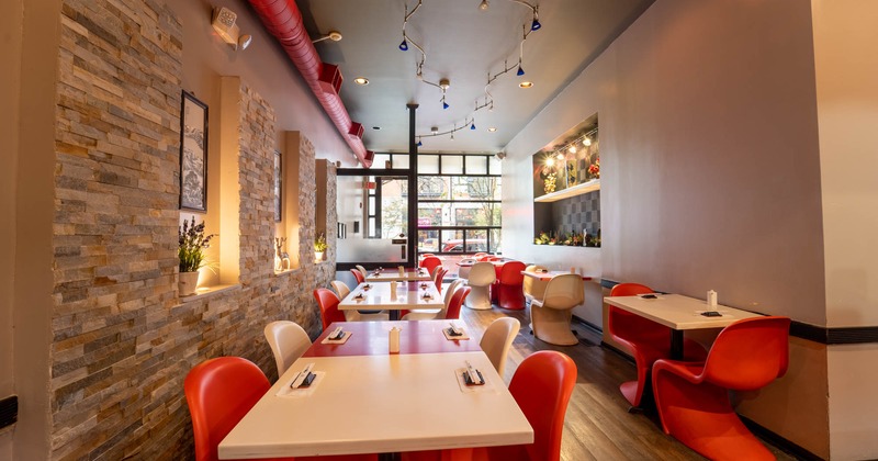 Interior, dining area, different angle