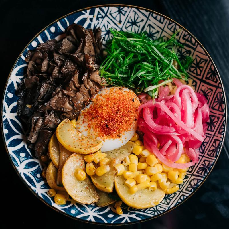 Maitake Abura Ramen (V, VE) photo