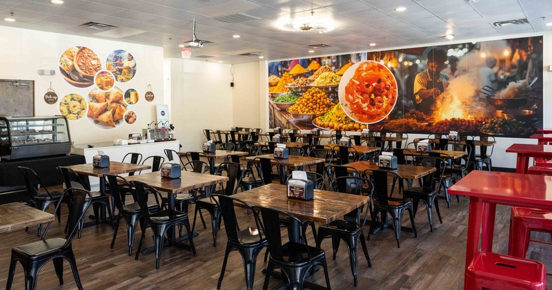 Interior dining area