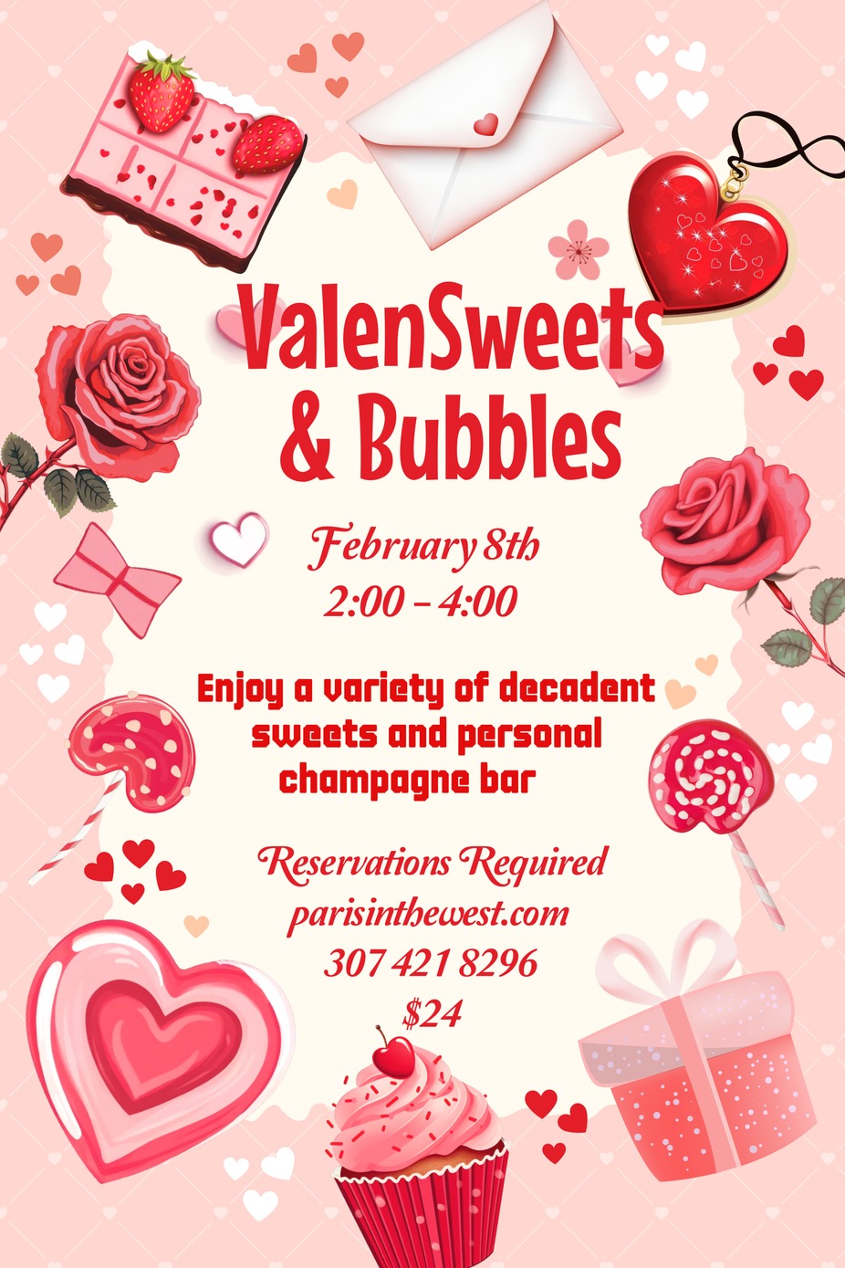 ValenSweets and Bubbles event photo